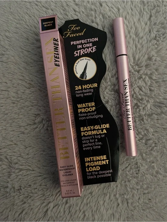 Too Faced Better Than Sex Eyeliner — Deepest Black