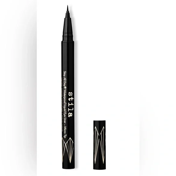 Stila Stay All Day Waterproof Micro Tip Eyeliner Intense Black NEW