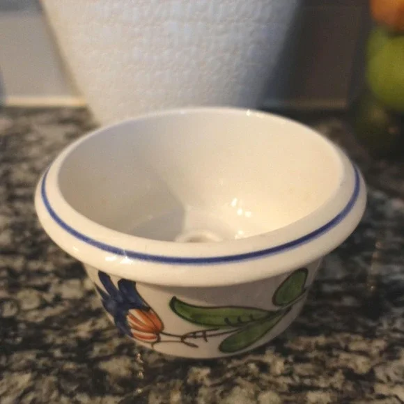 Vintage Made in Italy‎ Teleflora chamber ceramic candle holder