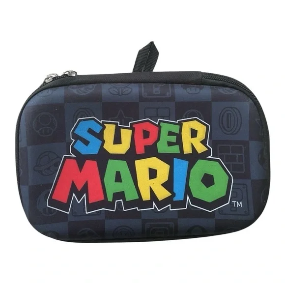 🎮 Super Mario Nintendo Switch/DS Carrying Case – Black