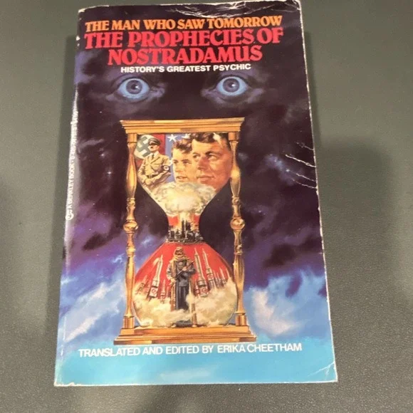 The Prophecies of Nostradamus Man Who Saw Tomorrow Vintage 1986 Paperback Berkle
