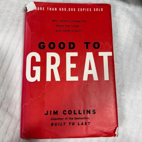 Good to Great by Jim Collins Hardcover Business Management Book 0066620996