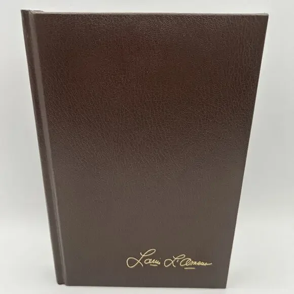 The Hills of Homicide Louis L'Amour HC Leatherette Bantam 1984