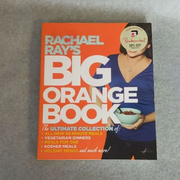 Rachael Ray's Big Orange Book - Paperback Cookbook
