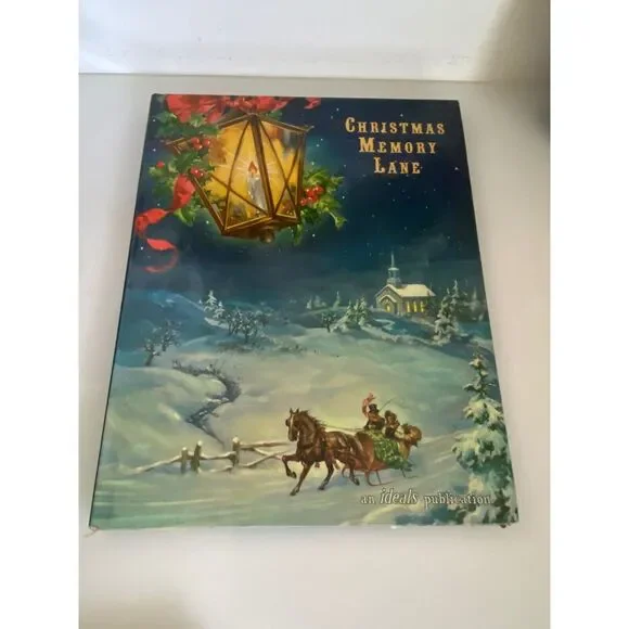 Christmas Memory Lane Ideals Publication Co. Hardback‎ Book Christmas 1962