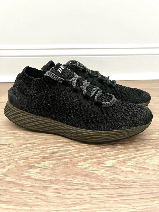 NOBULL Diamond Black Ivy Knit Runners Shoes US Men 10.5 Women 12 Sneaker