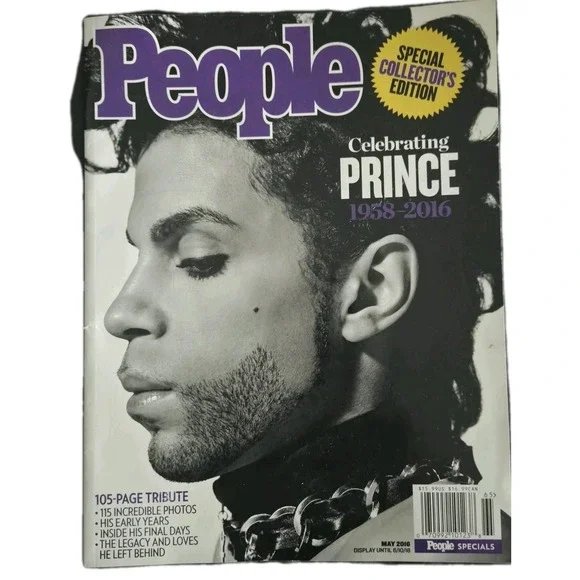 Celebrating Prince 1958‎ - 2016 Tribute Collector's Ed. People Magazine May 2016