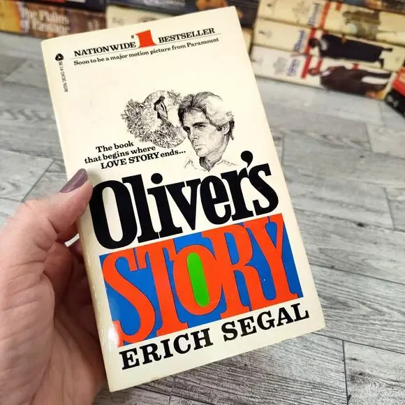OLIVERS STORY Erich Segal 1978 Avon Paperback Second Printing‎