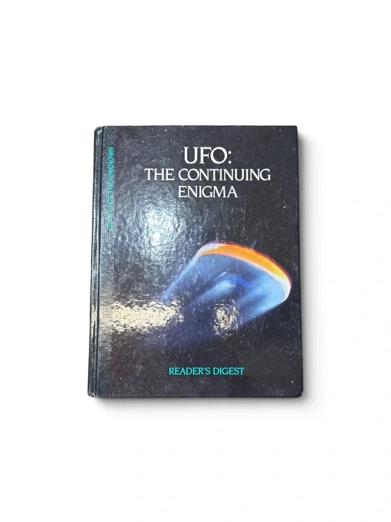 Vintage 1991 UFO The Continuing Enigma Reader’s Digest Alien Hardcover Book