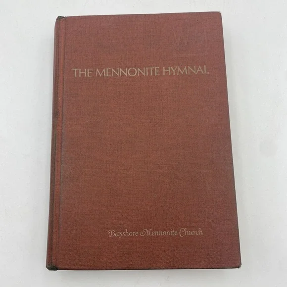 Vintage The Mennonite Hymnal 1970 Christian Church Hymn Music Song HC‎