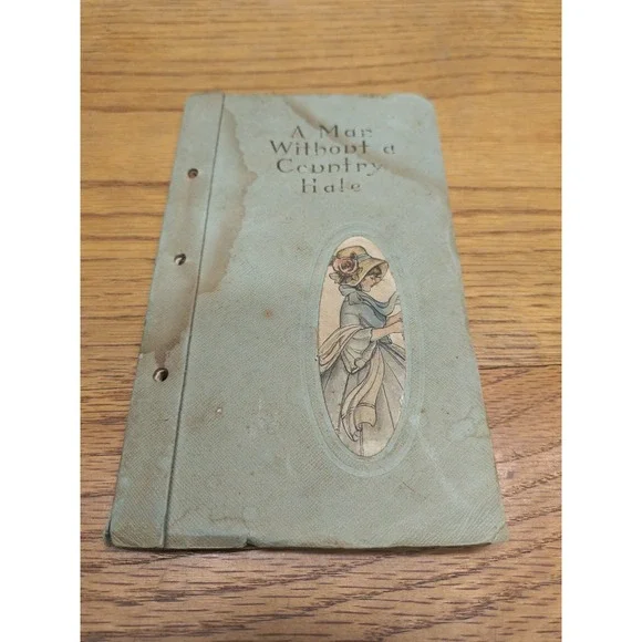 A‎ Man Without Country Hale Laid Paper Barse & Hopkins Coplay Series Early Bound