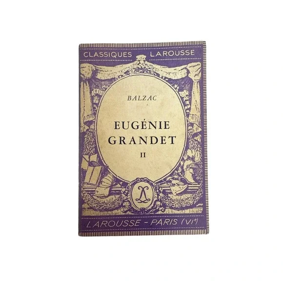 Classiques Larousse Edition of‎ Balzac Eugenia Grandet II French Book