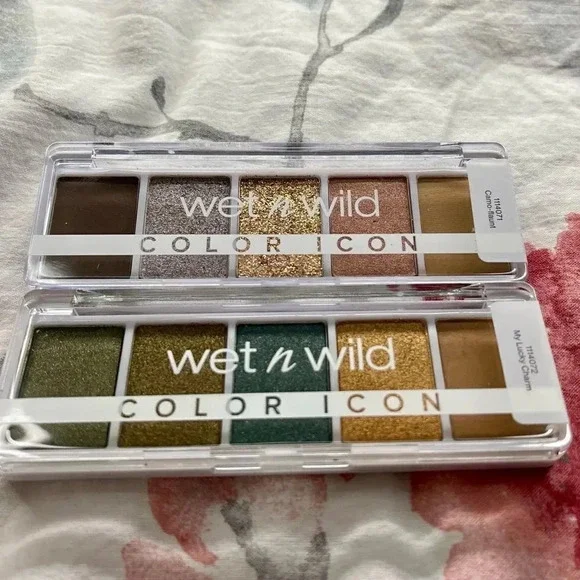 NWT wet n wild Color Icon Eyeshadow Makeup 5 Pan Palette Long Wearing