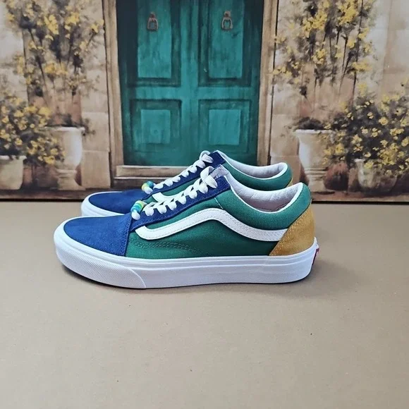 VANS Old Skool‎ Shoes Yacht Club Suede Low Top Skate Sneakers Size M6.5 W8