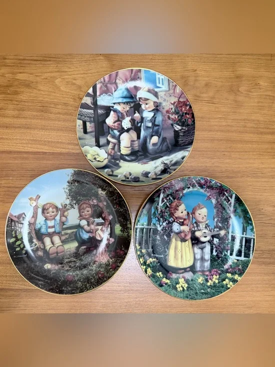 Set of 3 Vintage Hummel Little Companions 8