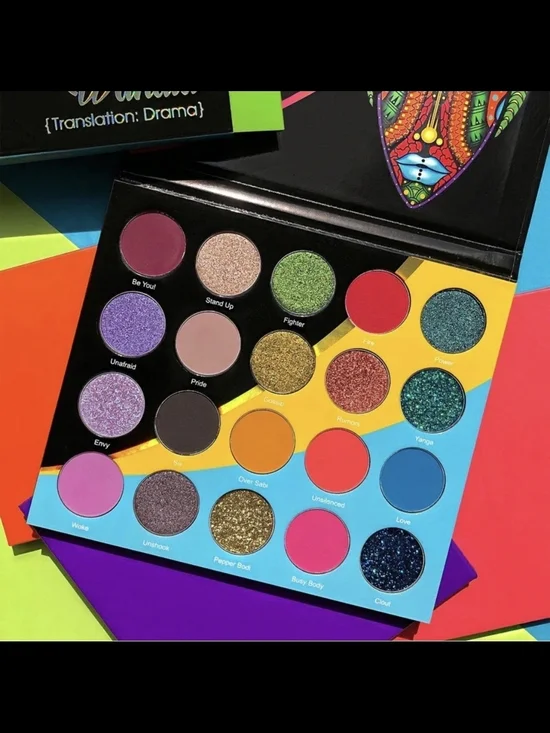 Juvia's Place Wahala Palette - Vibrant Multicolor Tribal Mask