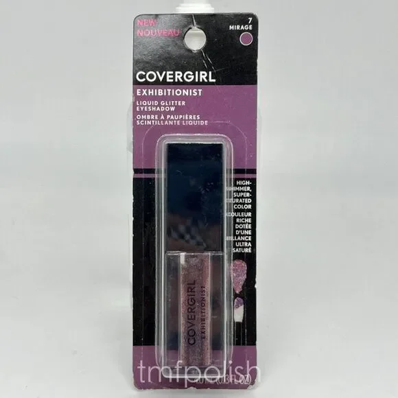 New Covergirl Exhibitionist Liquid Glitter Eyeshadow - Mirage