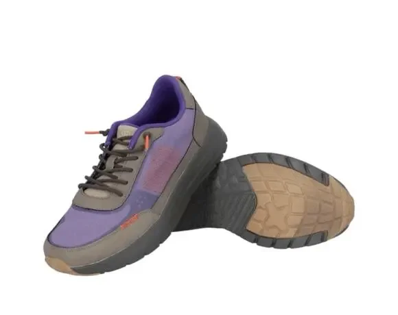 HEYDUDE Sirocco Alta M Hype Men’s 12 Grey Purple Sneakers New Without Box