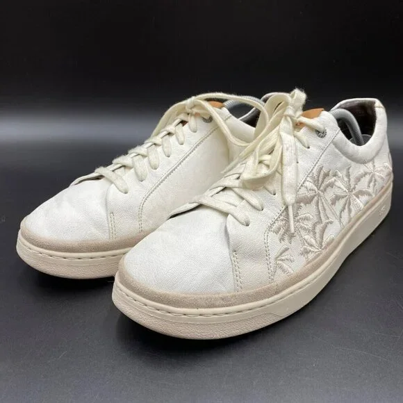 UGG Cali Low Palms Trainer Leather Sneakers Men's Size 11.5