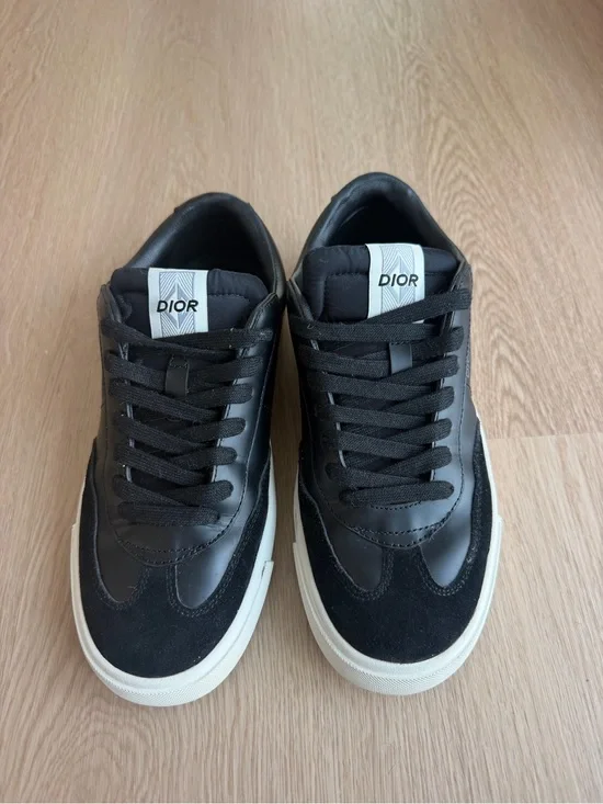 Dior Men's Black Low-Top Sneakers