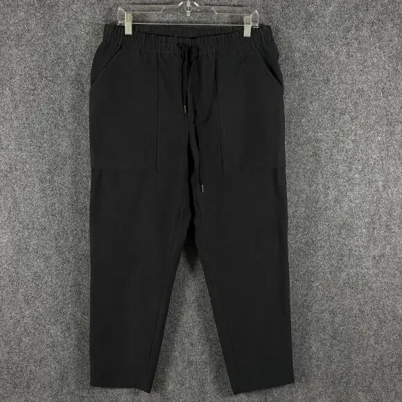 CUTS Clothing Icon Pull On Pants Mens L Black Enduratech Stretch Drawstring