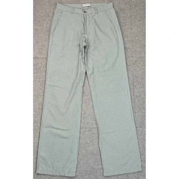 Emporio‎ Armani Men's Vintage Striped Slash Pockets Casual Pants Size 36