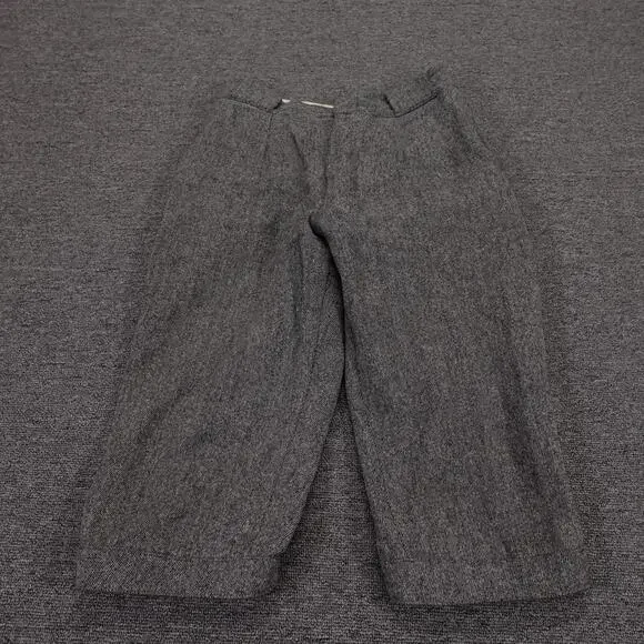 Vintage Woolrich Pants Mens 28x26 Gray Wool Nylon Tweed Knickers 80s 90s