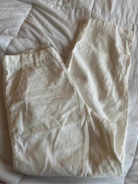 H&M Men's Chino Pants - Off-White Cream