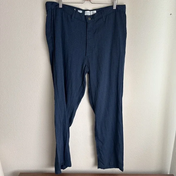 LAPCO FR Work Pants Mens 40x32 Navy Blue Flame Resistant Tecasafe One CAT‎ 2
