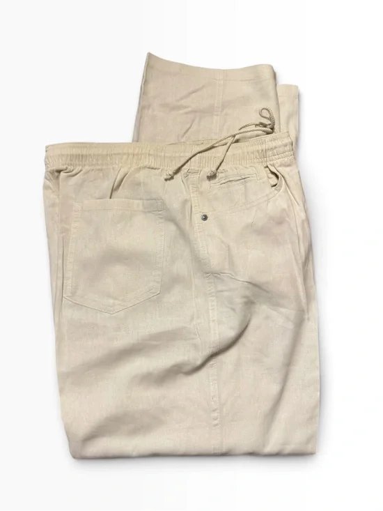 Daniel Cremieux Light Cream Drawstring Pants
