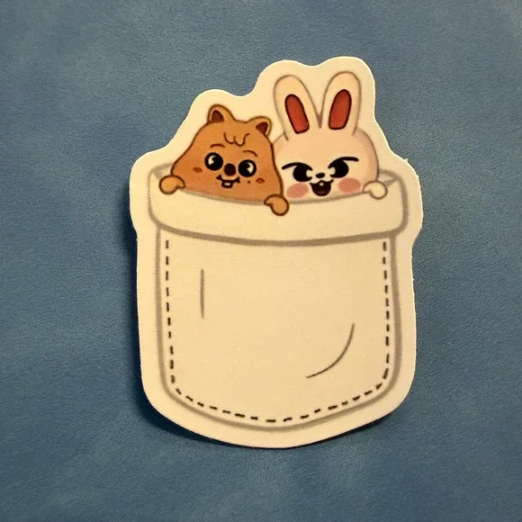 Stray Kids Inspired Skzoo Pocket Minsung Stickers