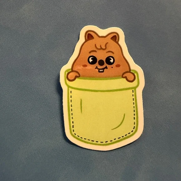 Stray Kids Inspired Skzoo Pocket Han Quokka Stickers