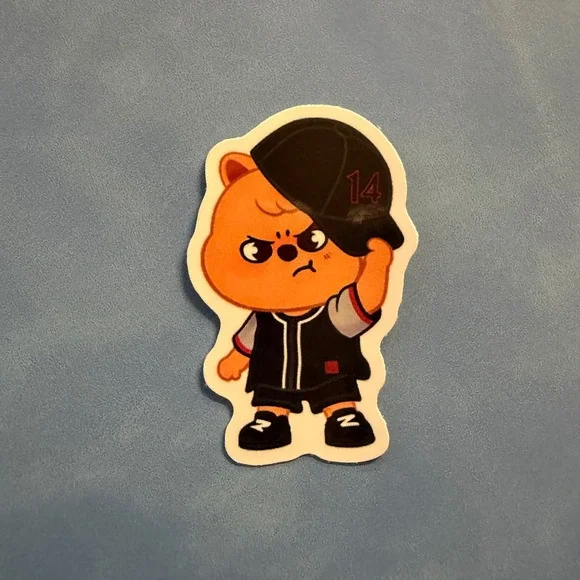 Stray Kids Inspired Skzoo Cap Quokka Stickers