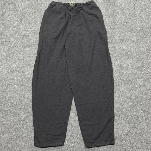 The Vermont Flannel Co Lounge Pants Mens Medium Gray Cotton Elastic Waist