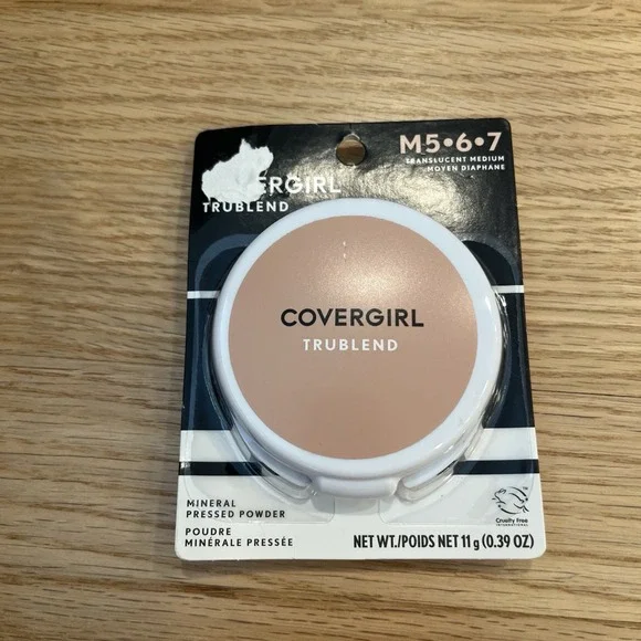 Covergirl Trublend Mineral Pressed Powder M5.6.7 Translucent Medium M5 6 7