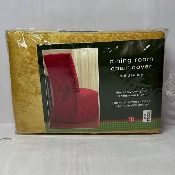 New‎ Dining Room Chair Cover Red 