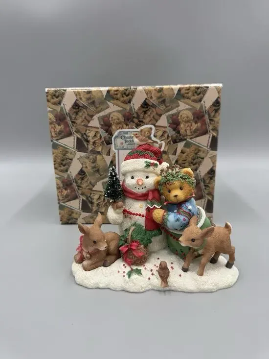 1999 Cherished Teddies Cherish Yesterday Dream Tomorrow Live Today Star 534250