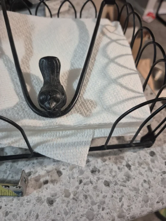 Black Metal Bird Napkin Holder - Home Accents Decor