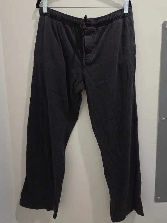 Croft & Barrow 100% Cotton Sweatpants Mens Joggers Pajamas Loungewear