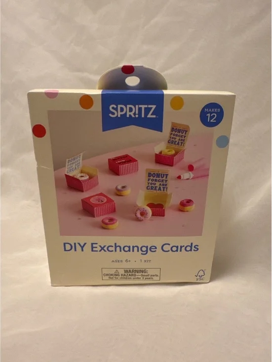 Spritz DIY Exchange Cards Kit - Makes 12 Cards