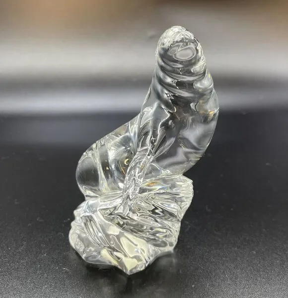 Princess House Wonders Of The Wild 24% Lead Crystal Seal Au Plomb Germany
