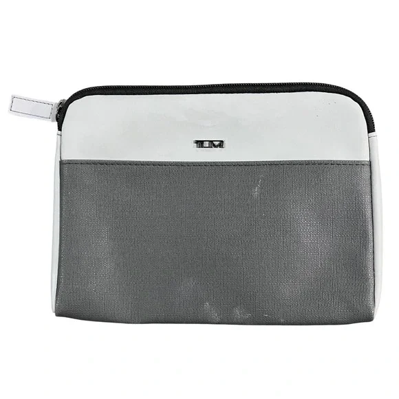 Tumi for Delta‎ Airlines Zippered Amenity Pouch Travel Toiletry Luxury Bag Case