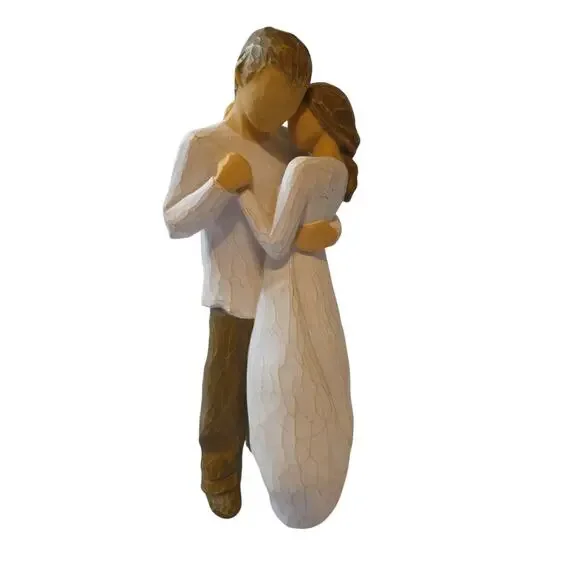 Willow Tree PROMISE Couple Love Susan Lordi Hand-Painted 9