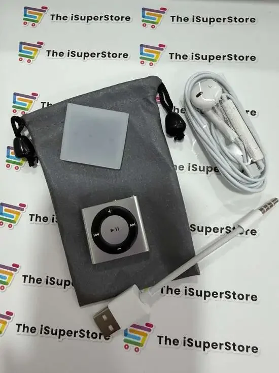 Refurbished Apple iPod Shuffle 4th Generation 2GB Silver 1 YR CPS Warranty