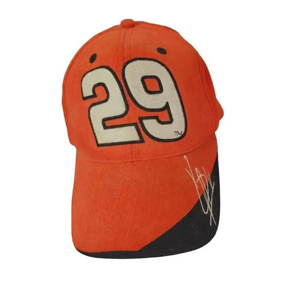 Competitors View Nascar Racing Hat Cap‎ #29 Kevin Harvick Orange
