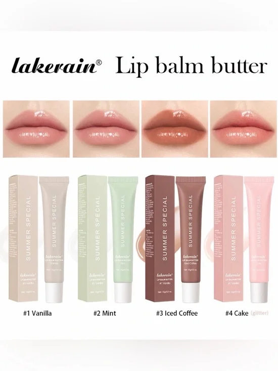 Lakerain Summer Special Lip Balm Butter - #2 Mint (0.5 oz / 15g) NIB
