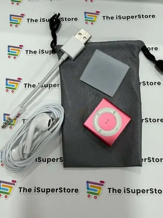 Apple iPod Shuffle 4th Generation Pink 2GB MP3 Player 1 YR warranty