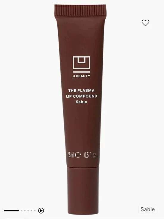 U Beauty The Plasma Lip Compound In Sable (Shimmery Deep Chocolate) BNIB Sealed