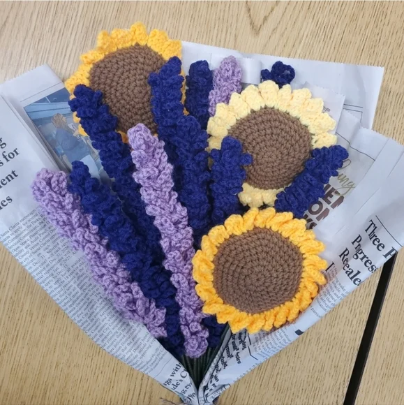 Forever flowers crochet flowers boutique. New packaging !