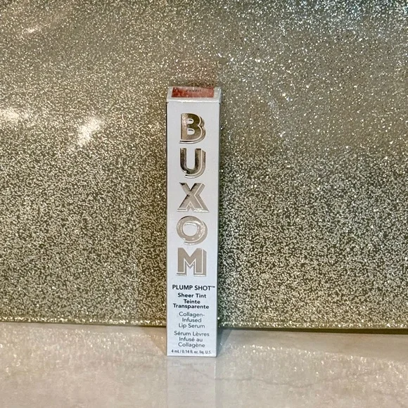 Buxom Plump Shot Sheer Tint Lip Serum Plush Peach